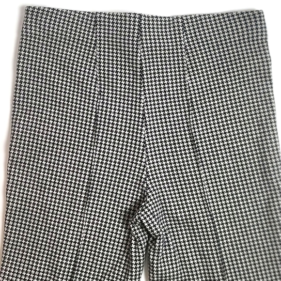 Cartonnier by Anthropologie Houndstooth Elastic Waist Kick Flare Crop Pa… - Picture 8 of 16